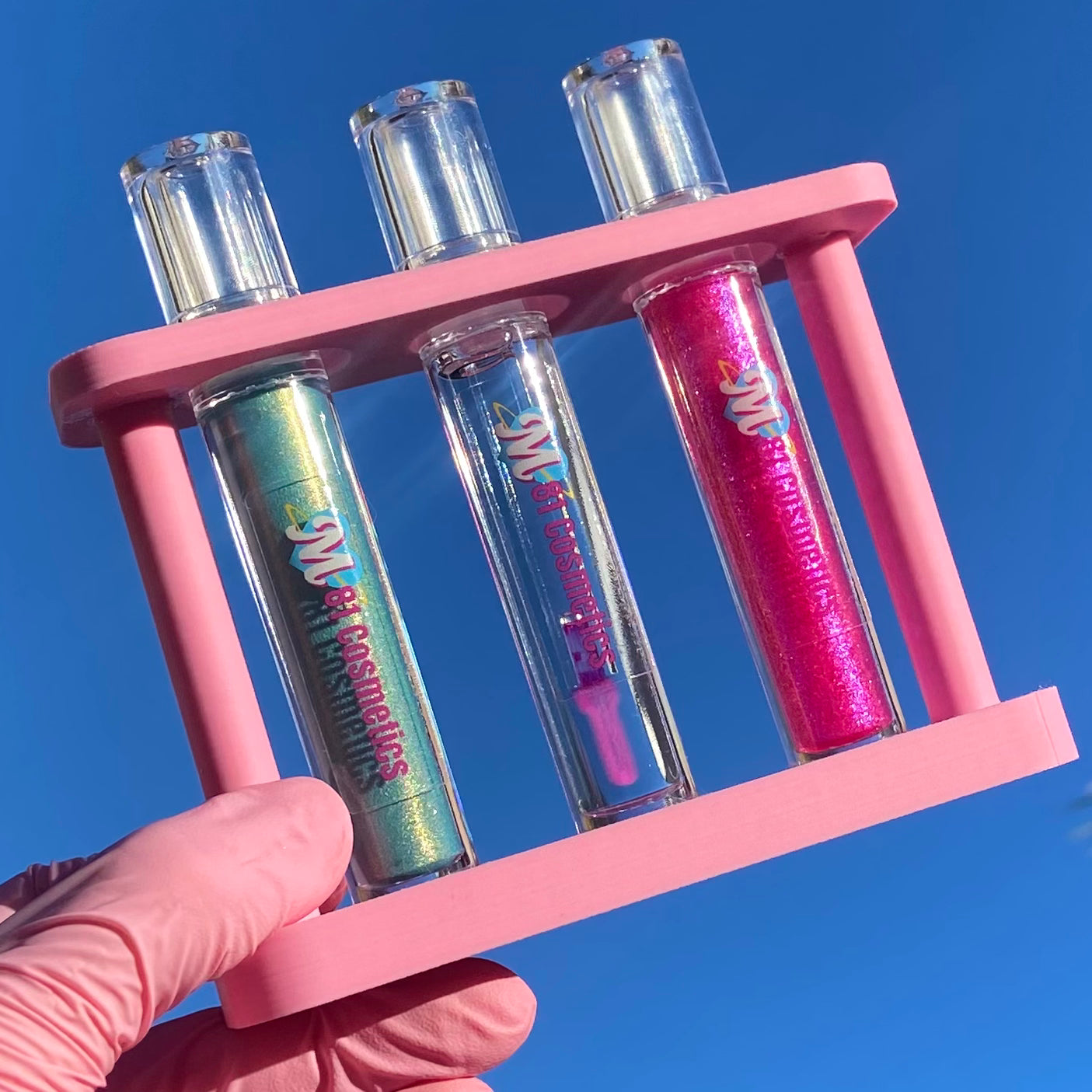 Test Tube Lip Gloss Rack