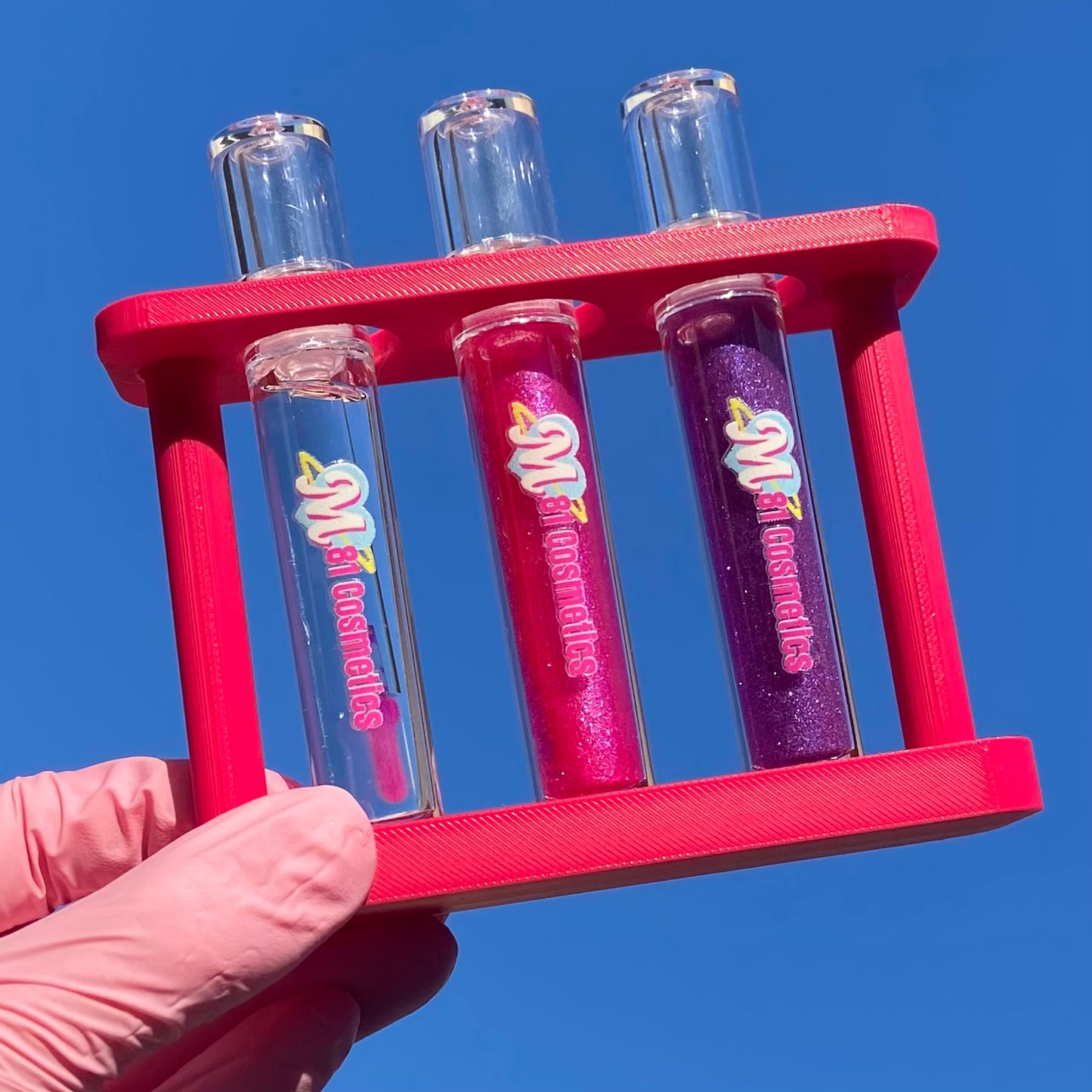 Test Tube Lip Gloss Rack