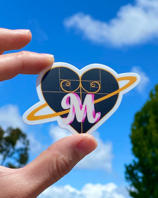 The Golden Ratio Palette Celebration Sticker