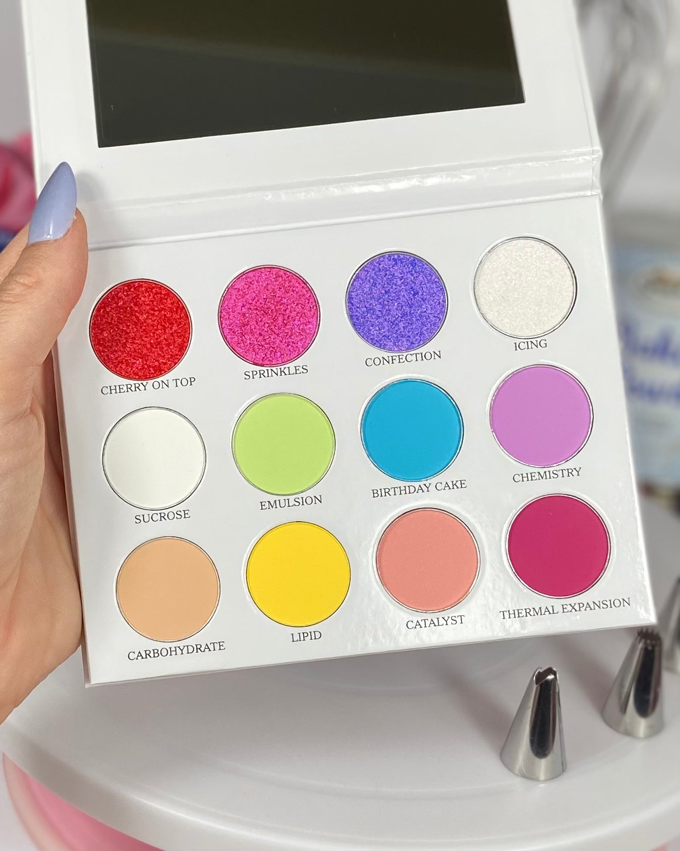 The Cake Chemistry Palette